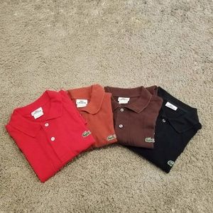Men's Lacoste Shirts (4 pieces for $40)